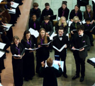 Young Voices being conucted by Linda